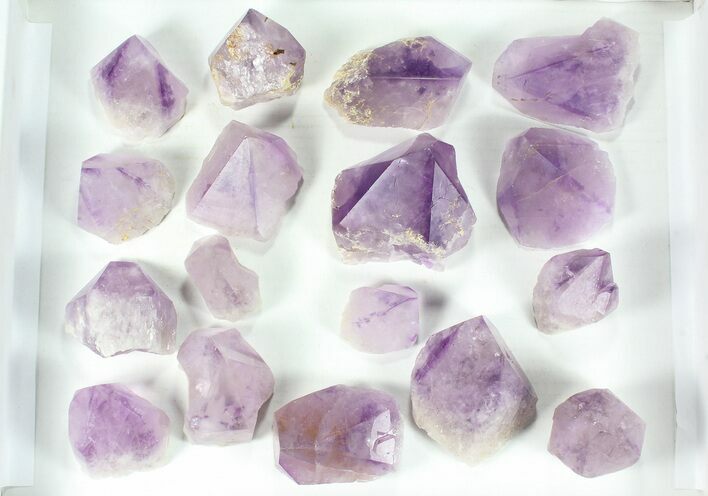 Lot: Lbs Amethyst Crystals (-) - Brazil #77857